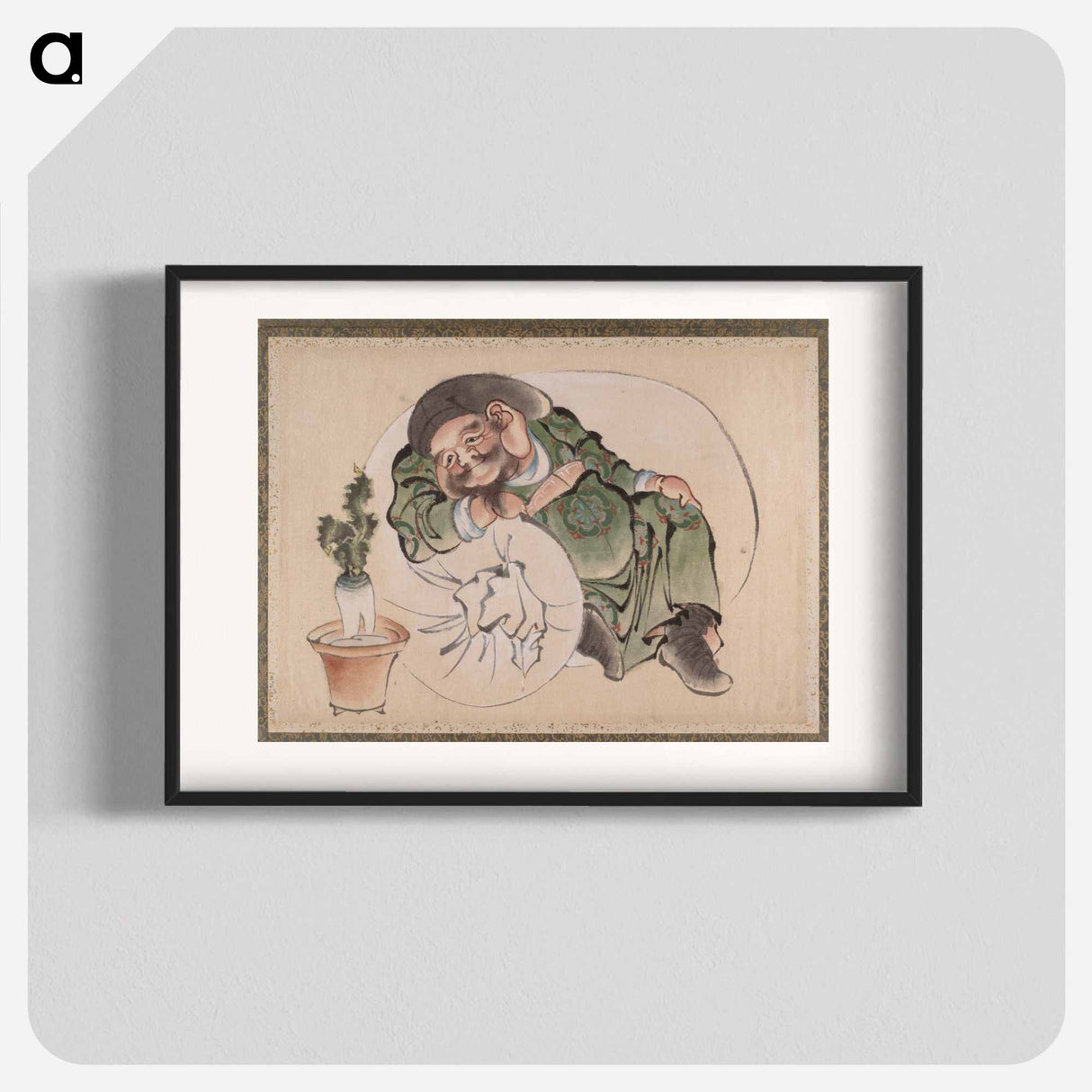 Daikokuten - Katsushika Hokusai Poster.