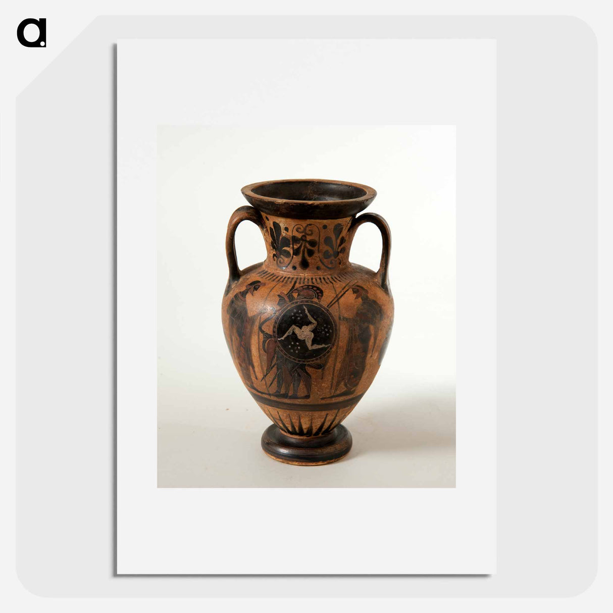 アートポスター-Attic Black Figure Neck Amphora
- バーンズ・コレクション Poster.