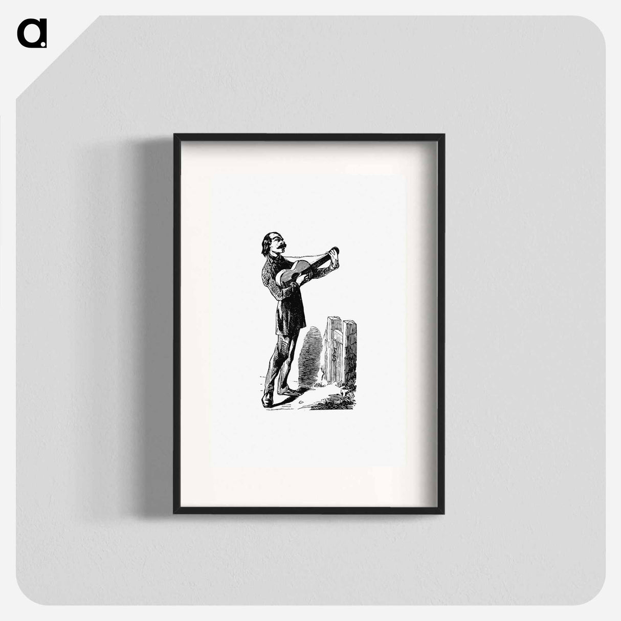 アートポスター-Vintage Guitar Musician from Paris-Neuf, Or Dream And Reality
- 大英図書館 Poster.