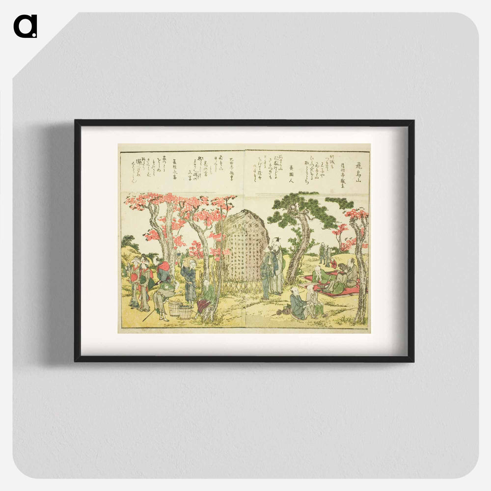 Hokusai's Fine Views of the Eastern Capital at a Glance - Katsushika Hokusai Poster.
