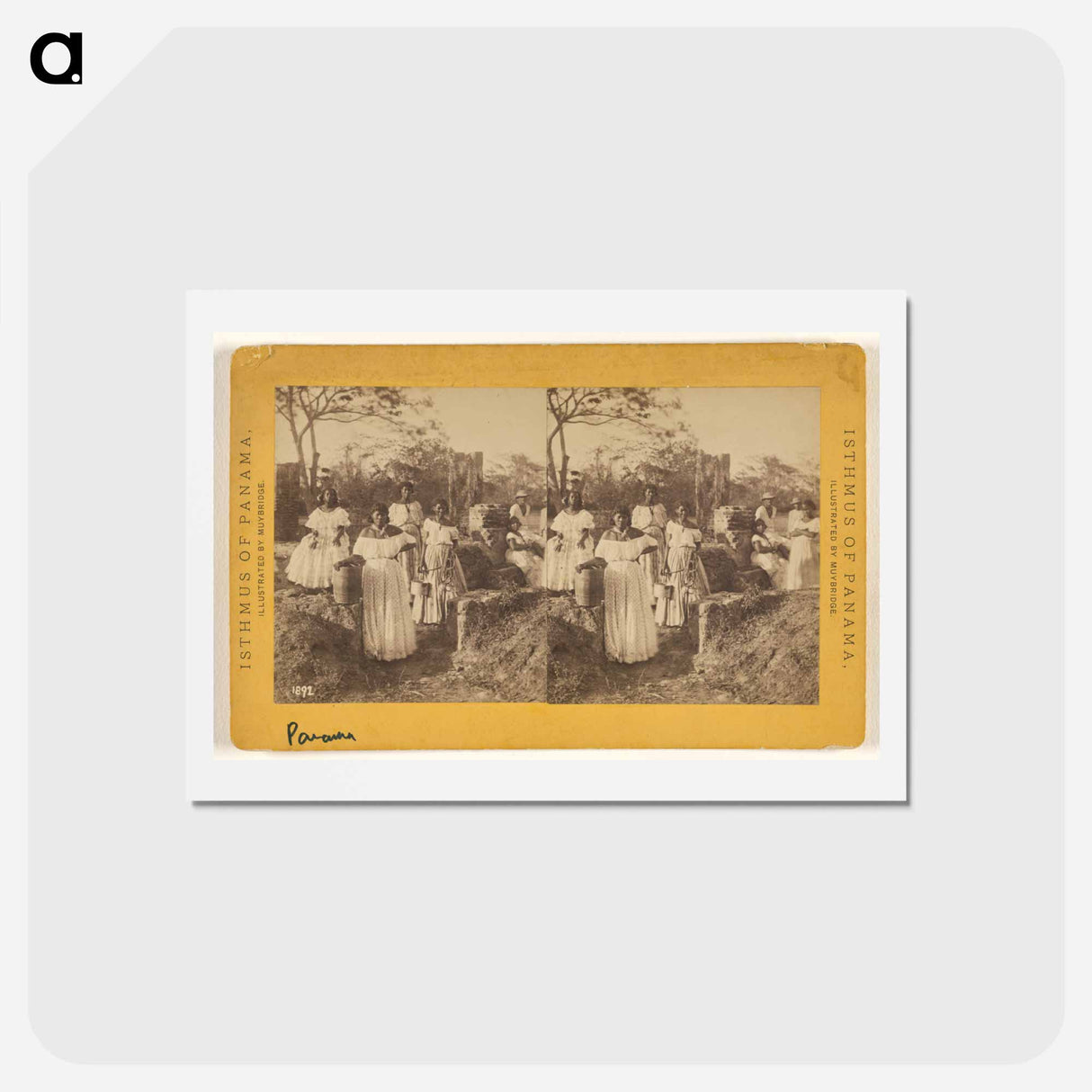 アートポストカード-Panama Native Women
- エドワード マイブリッジ Postcard.