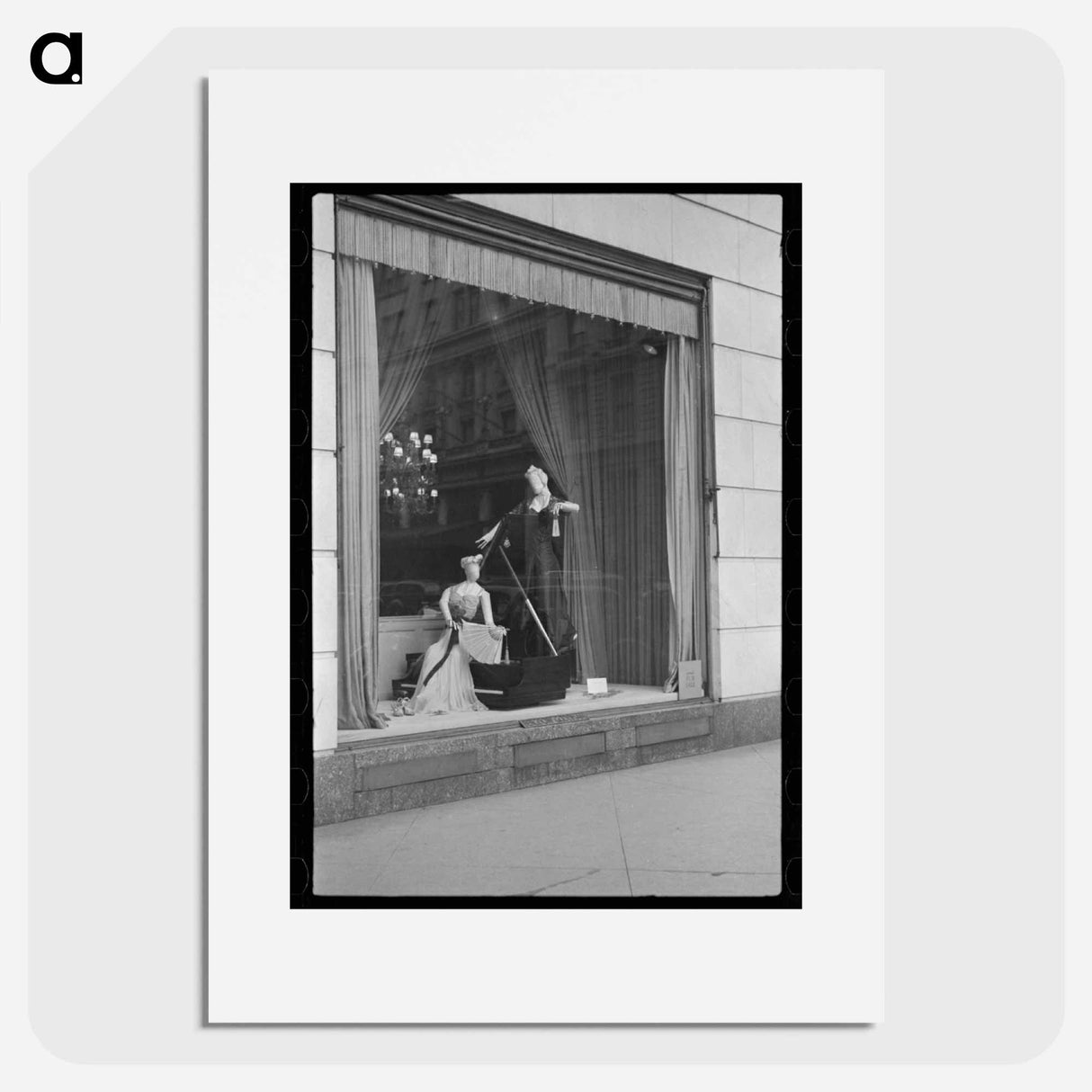 アートポスター-Bergdorf Goodman Window Display
- ラッセル リー Poster.