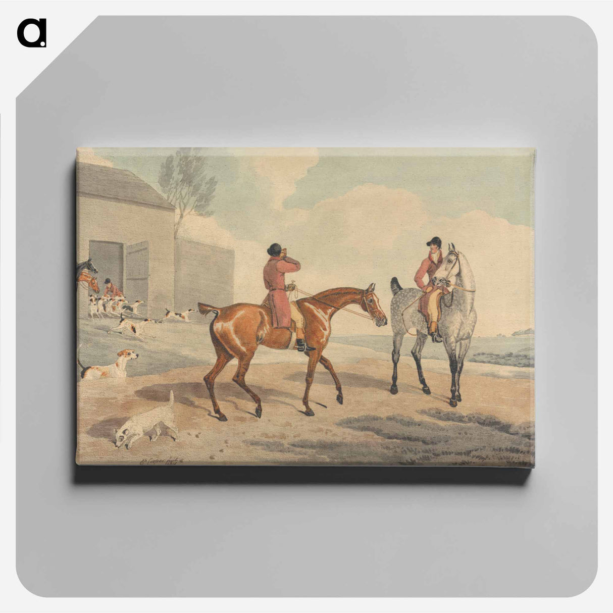 アートパネル-Foxhunting: Unkennelling the Pack
- イェール大学アートギャラリー Canvas.