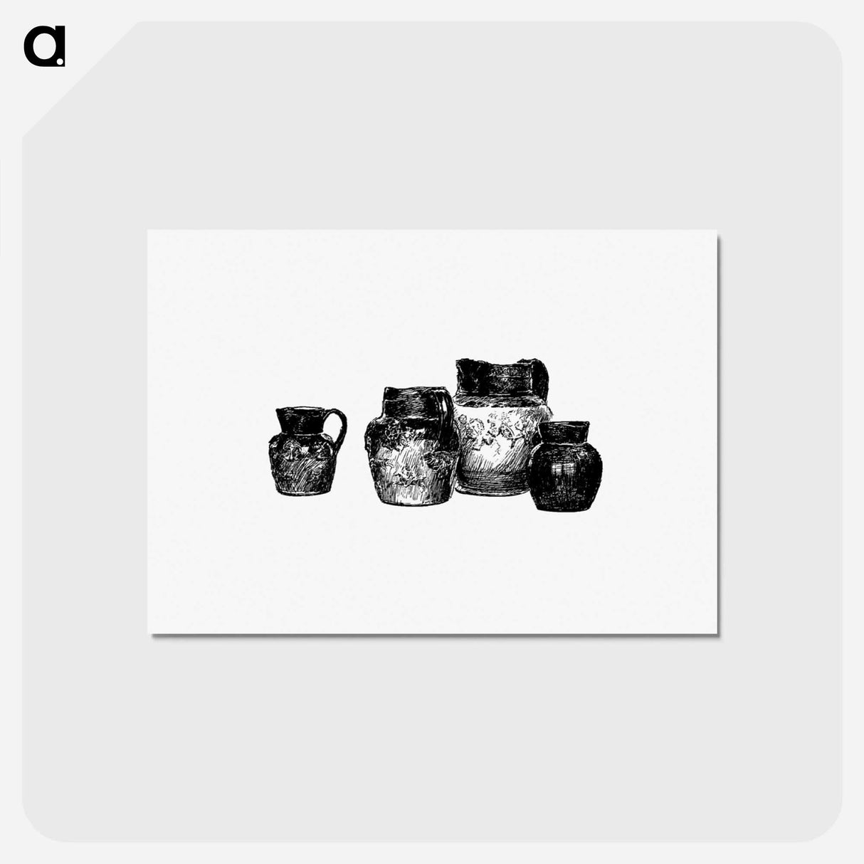 アートポストカード-Pots from Old Songs
- 大英図書館 Postcard.