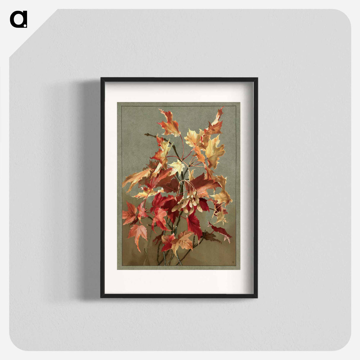 アートポスター-Autumn Leaves, No. 2 (Maple)
- ボストン公共図書館 Poster.