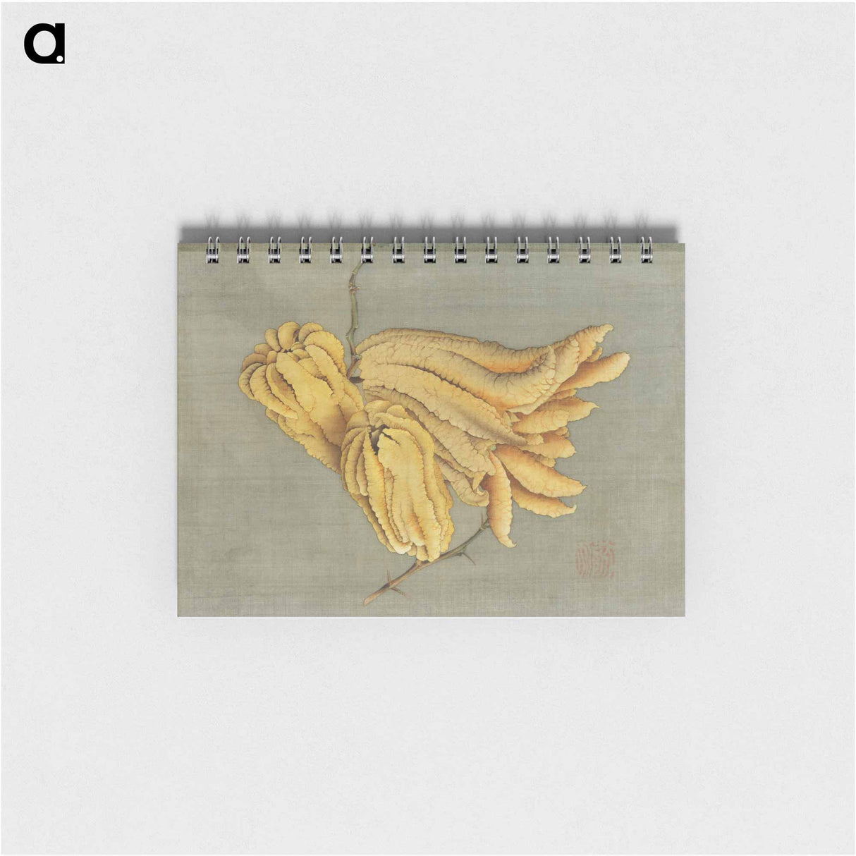 アートメモ帳-Buddha's Hand Citron, Busshukan - 葛飾 北斎 Memo.
