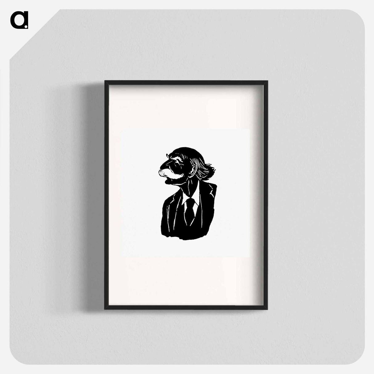 アートポスター-Silhouette of a Senior Gentleman
- 大英図書館 Poster.