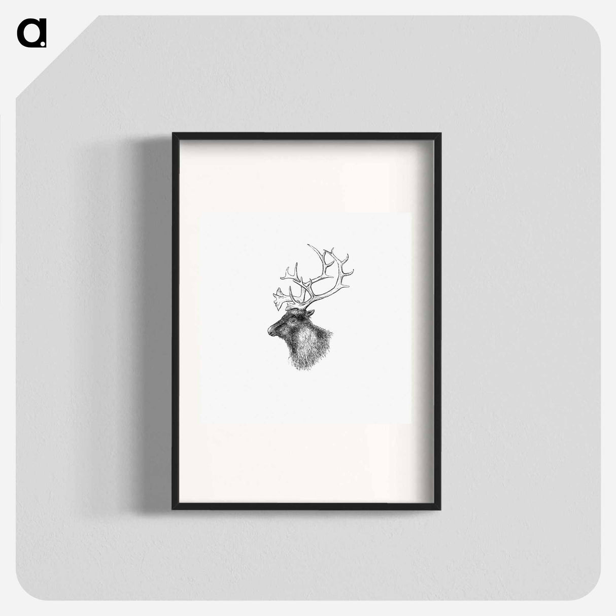 アートポスター-Elk from Yachting in the Arctic Seas
- 大英図書館 Poster.
