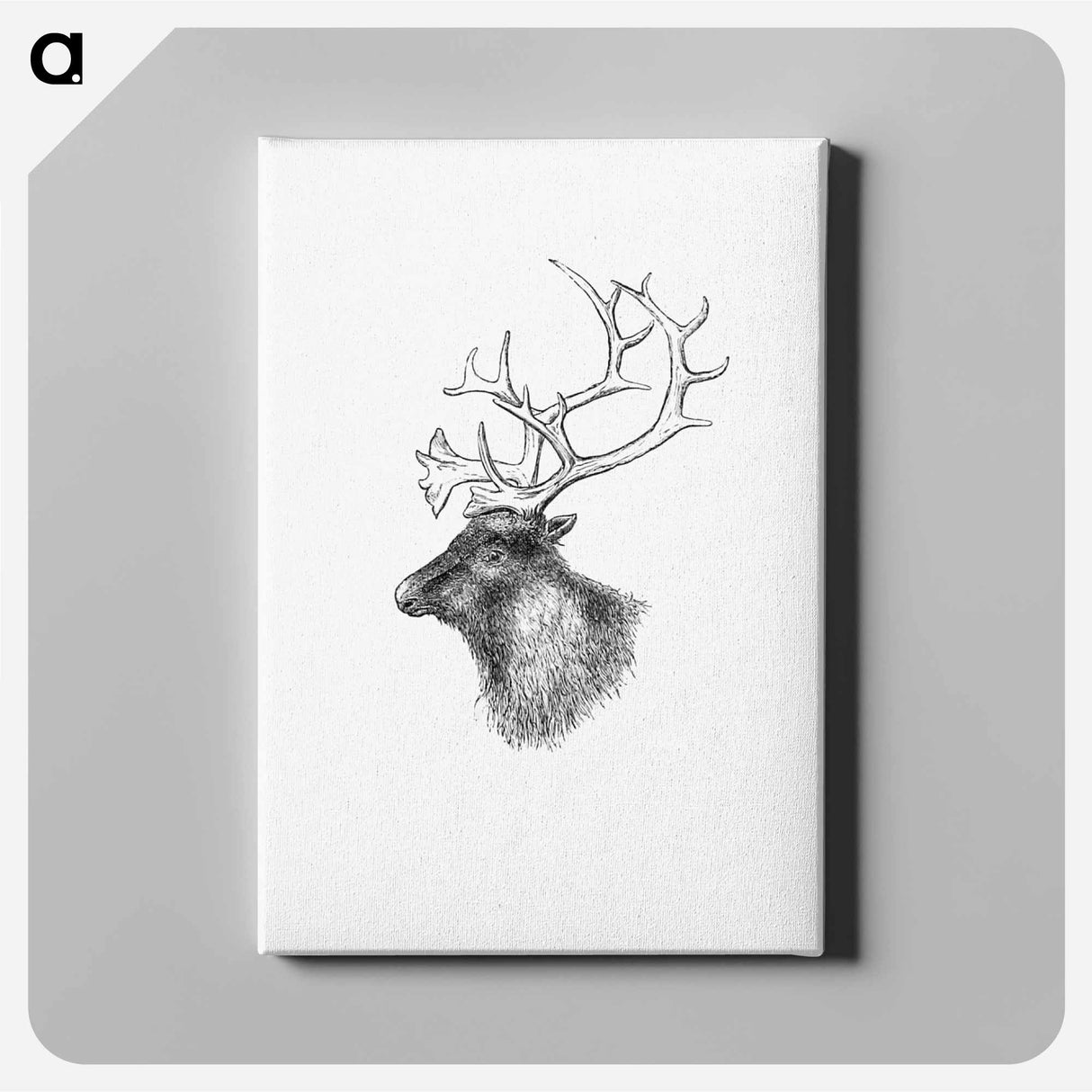 アートパネル-Elk from Yachting in the Arctic Seas
- 大英図書館 Canvas.