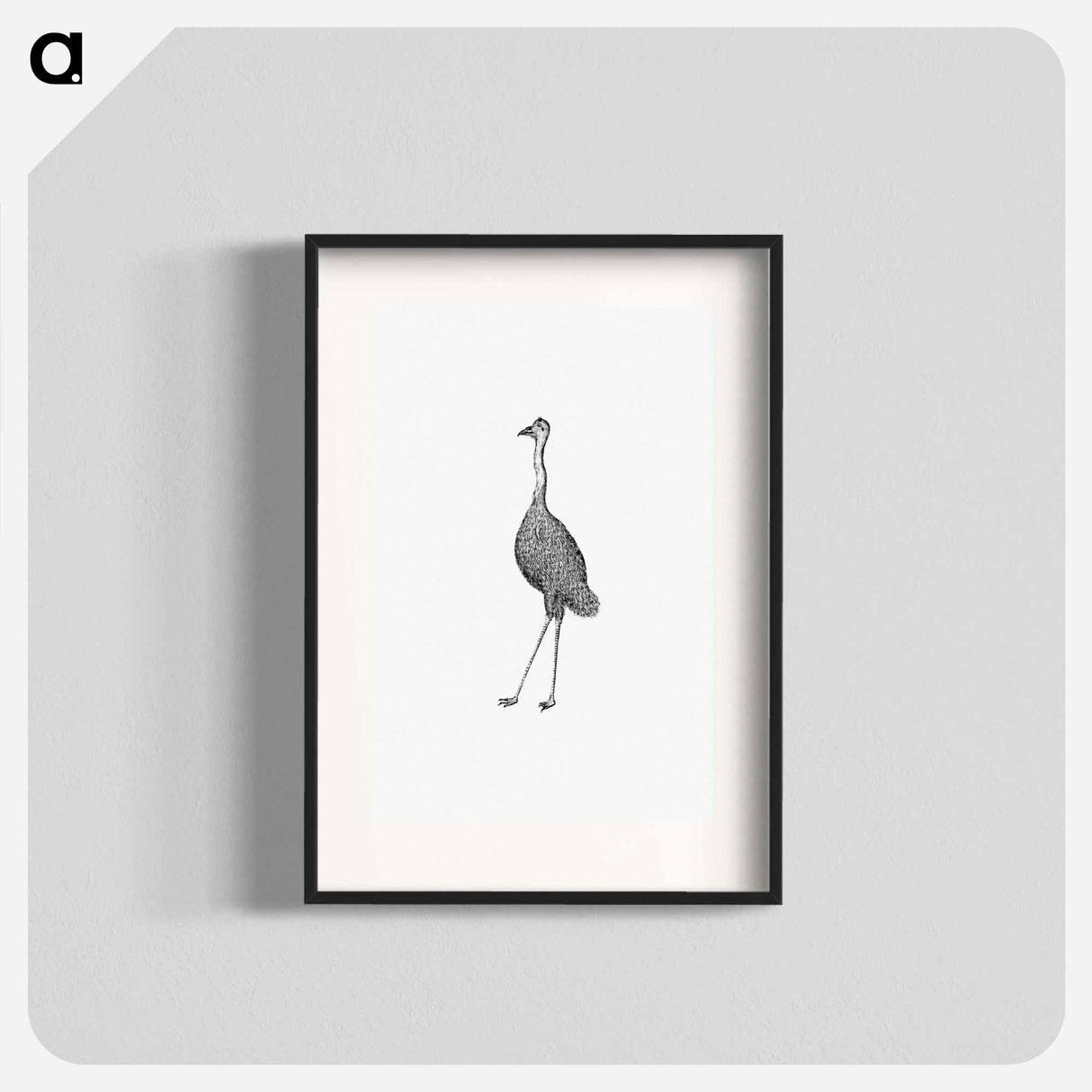 アートポスター-Emu from An Account of the English Colony in New South Wales
- 大英図書館 Poster.