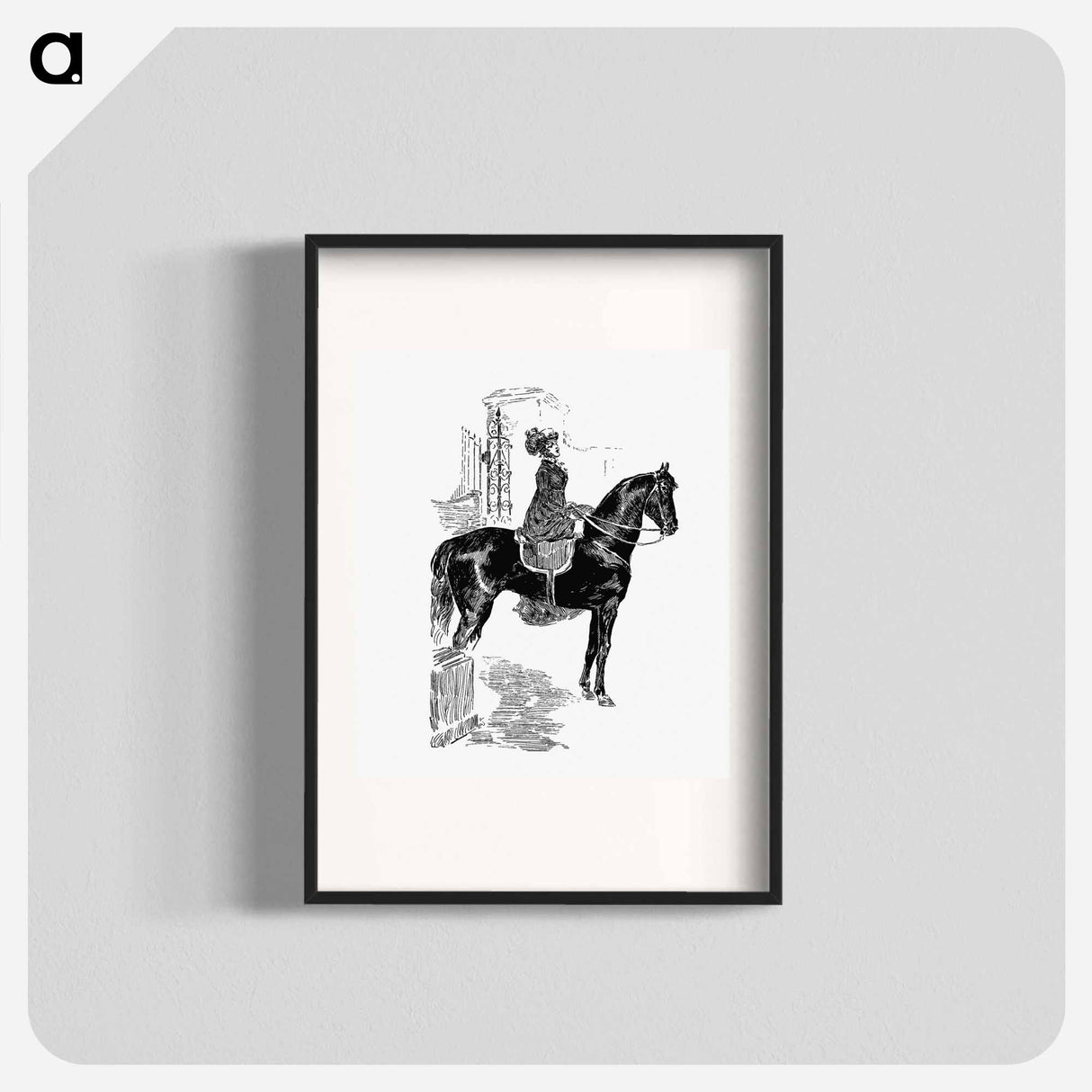 アートポスター-Lady on Horseback
- 大英図書館 Poster.