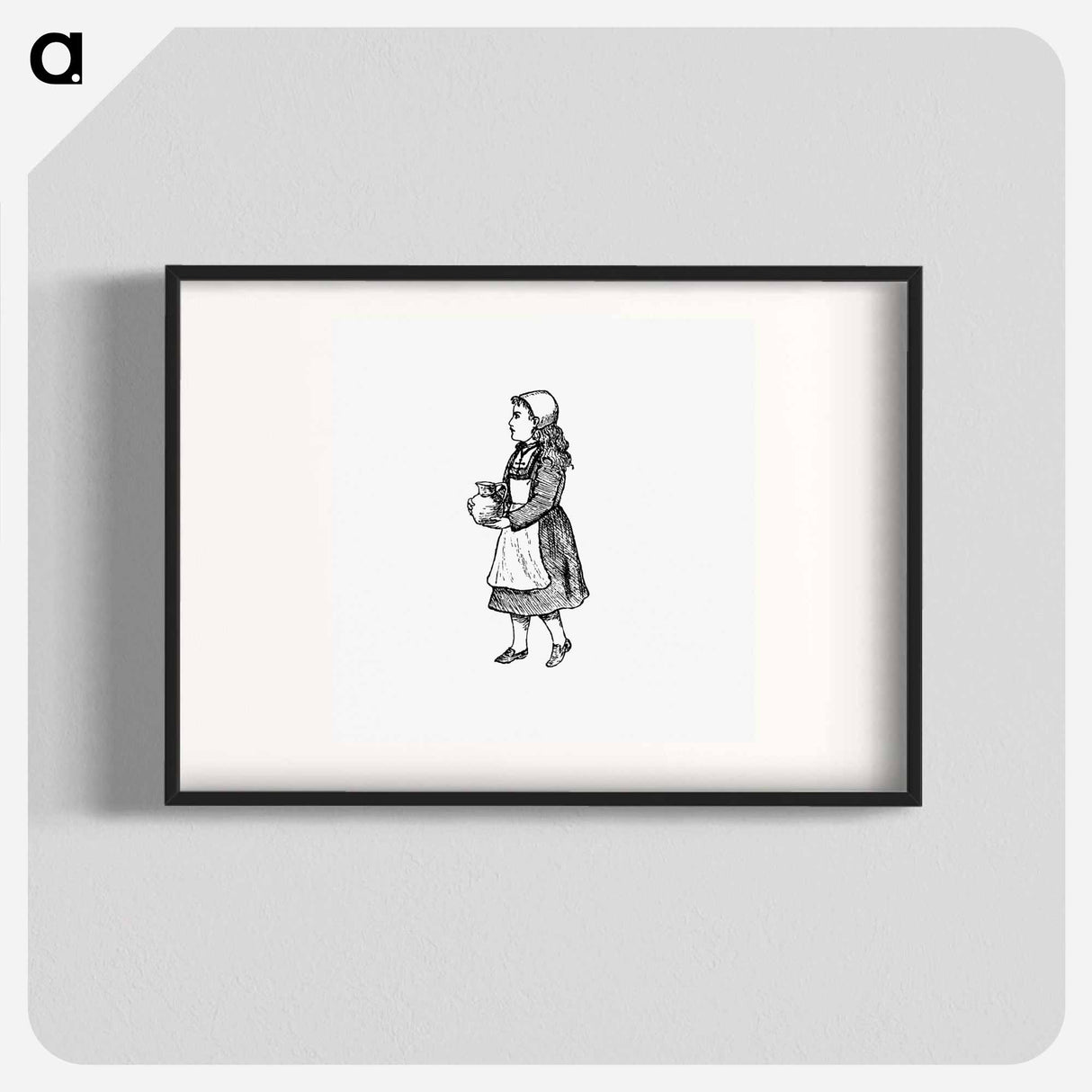 アートポスター-Peasant Girl from Sunshine and Sea
- 大英図書館 Poster.