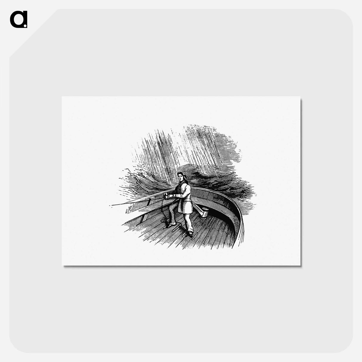 アートポストカード-Sailor from Thulia: A Tale of the Antarctic
- 大英図書館 Postcard.