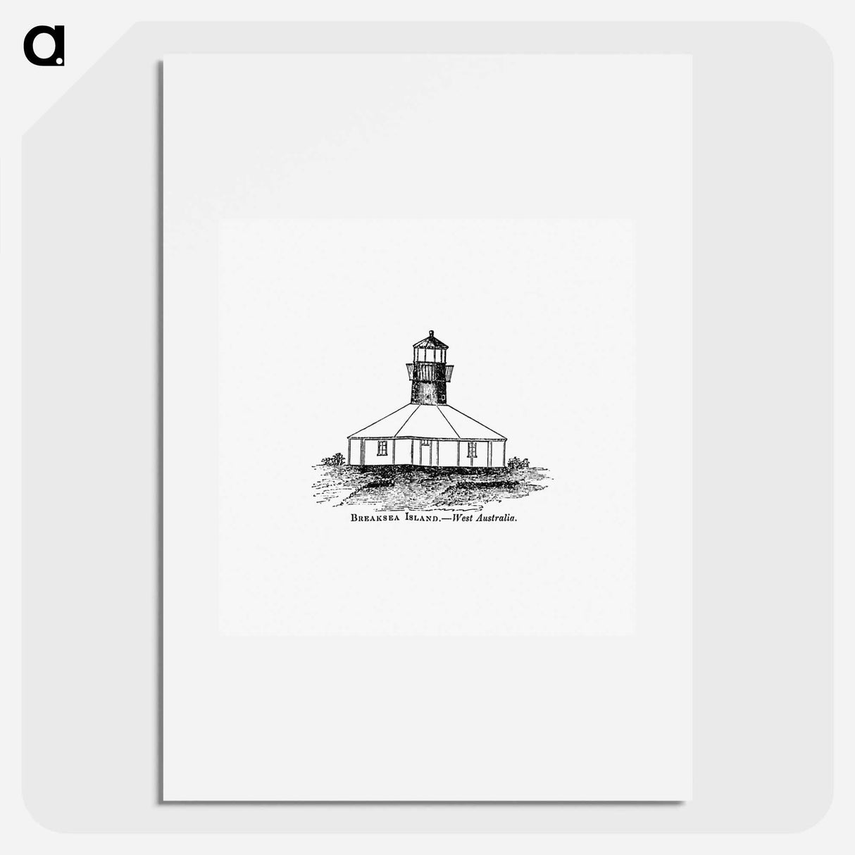 アートポスター-Breaksea Island, West Australia
- 大英図書館 Poster.
