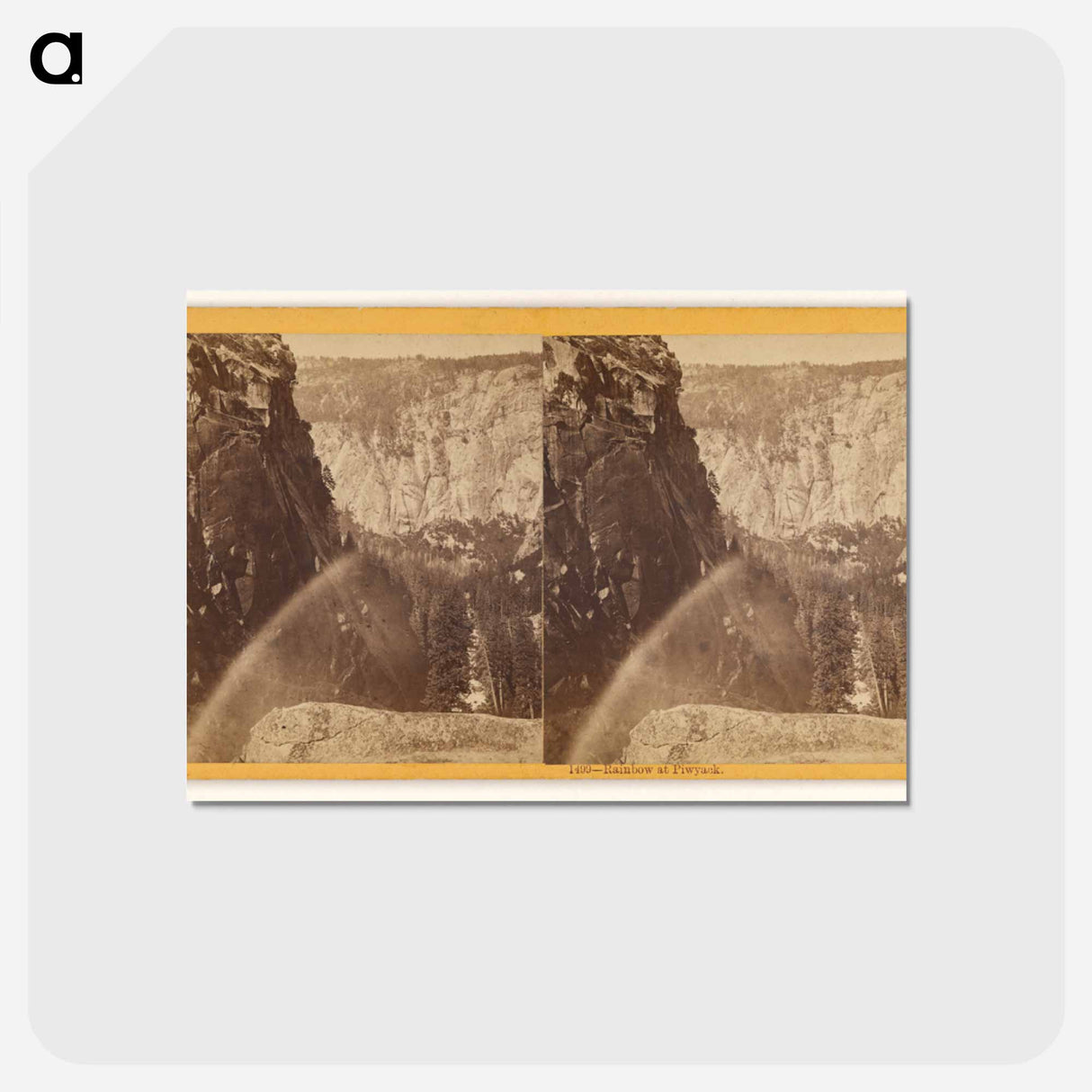 アートポストカード-Rainbow at Piwyack
- エドワード マイブリッジ Postcard.