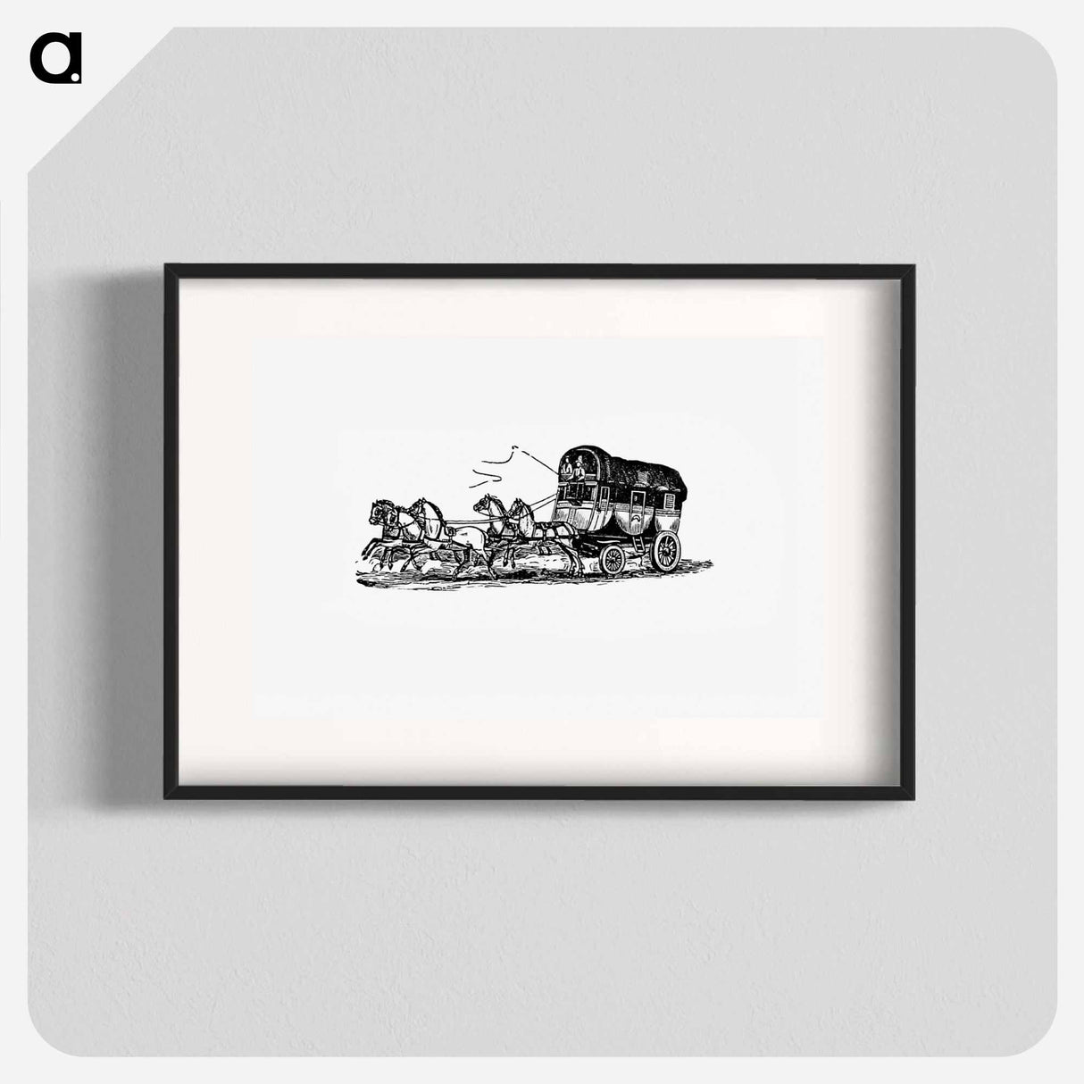 アートポスター-Horse Carriage from Aris-Nine, Or Dream And Reality
- 大英図書館 Poster.