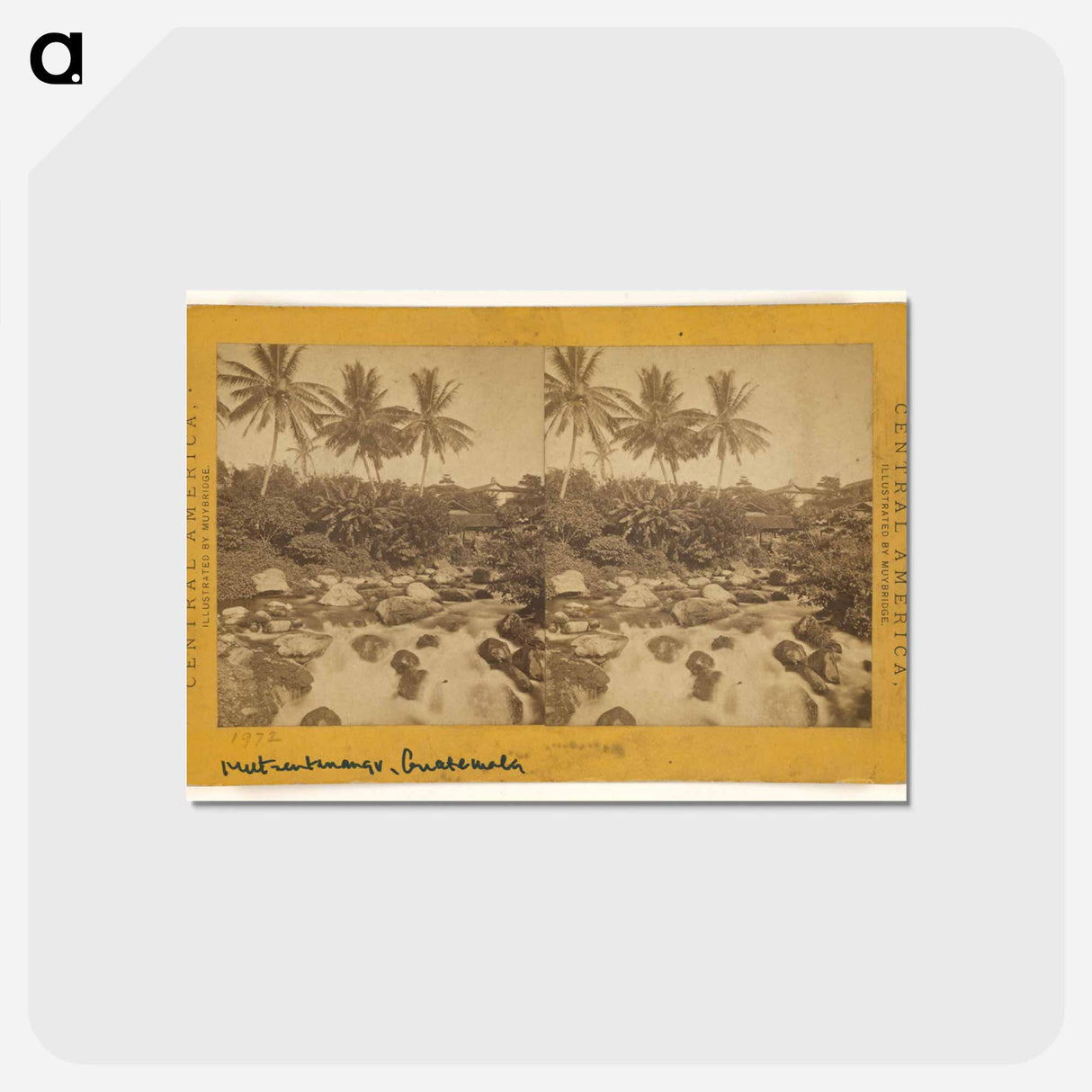 アートポストカード-Mazatenango
- エドワード マイブリッジ Postcard.