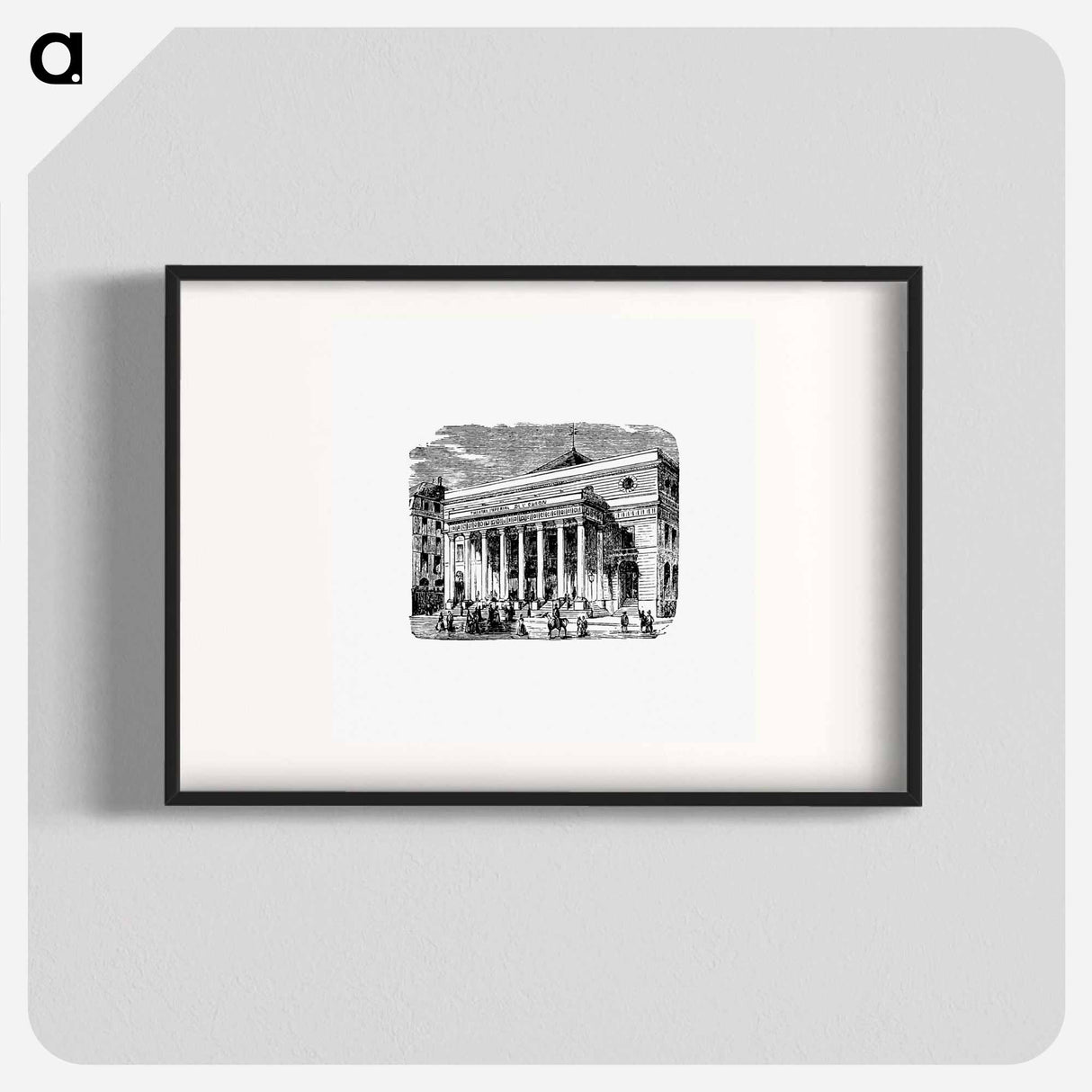 アートポスター-Odeon-Theater of Europe from Paris-Neuf, Or Dream And Reality
- 大英図書館 Poster.
