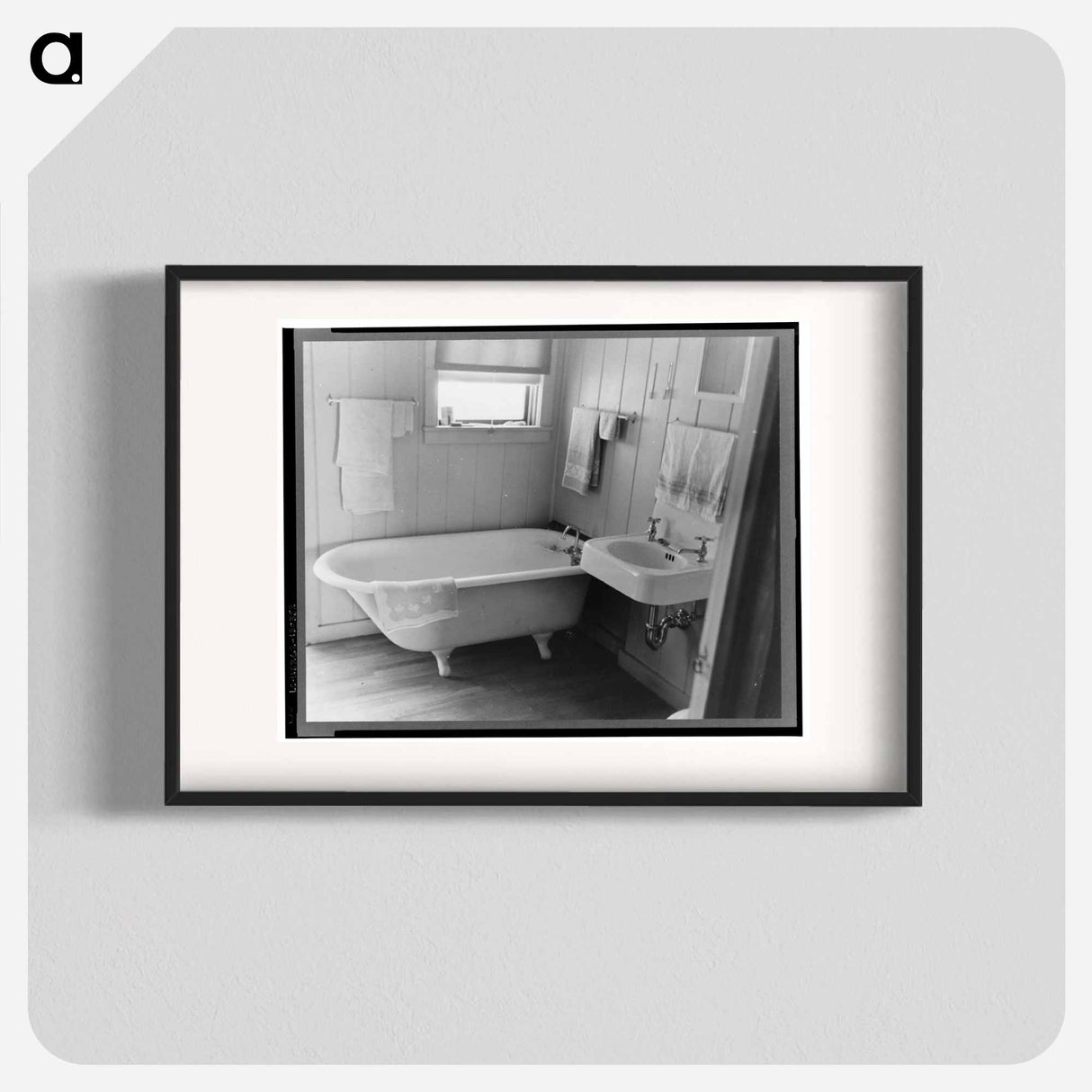 アートポスター-Bathroom in Farmer's Home
- ラッセル リー Poster.