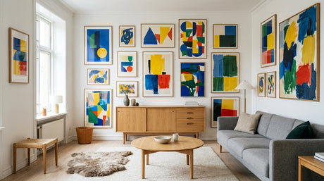抽象画アートポスター・アートパネルで部屋が垢抜ける！センスが良いと思われる7選