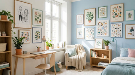 イラストのアートポスター/アートパネル厳選6作｜感性を刺激するモダンな空間術