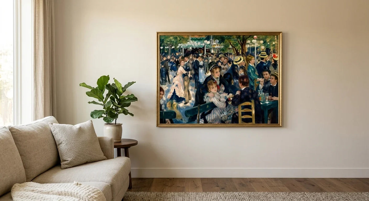 ルノアールの名画を飾るなら。ポスターと額装、キャンバスパネルの最適な選び方