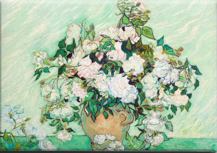 ゴッホ「薔薇」の飾り方｜ポスターとパネルどっち？部屋に合う選び方