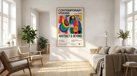 展覧会ポスターでお部屋を美術館に｜選び方とセンスの良い飾り方ガイド