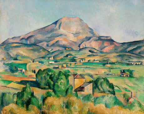 セザンヌのサント=ヴィクトワール山 - セザンヌのサント=ヴィクトワール山 - artgraph.【美術館品質のアートポスター/アートキャンバス/アートパネル/ファブリックパネルなどインテリアに合った名画作品が買えるサイト】