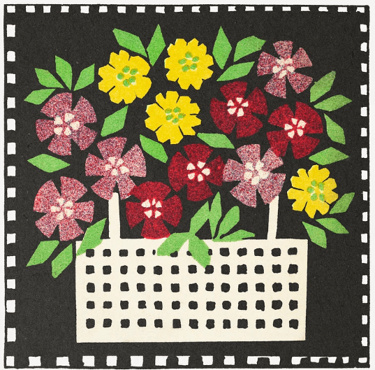 Basket of Flowers(花のバスケット) - artgraph.