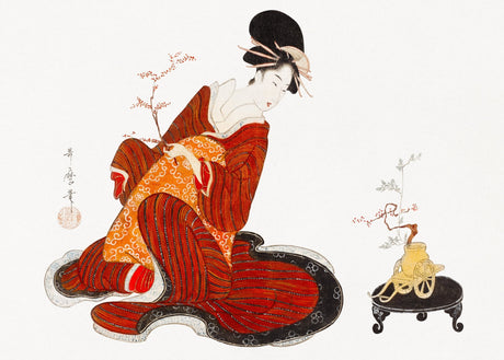 Kitagawa Utamaro(喜多川 歌麿) - Kitagawa Utamaro(喜多川 歌麿) - artgraph.【美術館品質のアートポスター/アートキャンバス/アートパネル/ファブリックパネルなどインテリアに合った名画作品が買えるサイト】