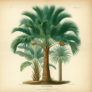 Les Palmiers Iconographique (Illustrated History of the Palm Family)