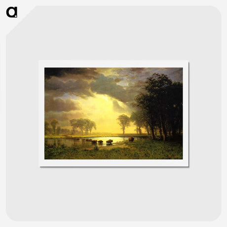 1-100_Albert-Bierstadt_hagaki