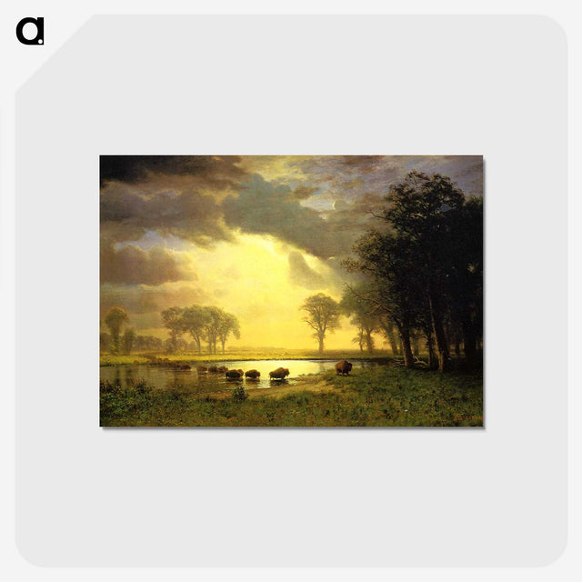 1-100_Albert-Bierstadt_postcard