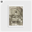 アートポストカード-The Last Supper - アルブレヒト デューラー Postcard.