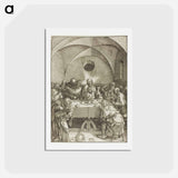 アートポストカード-The Last Supper - アルブレヒト デューラー Postcard.