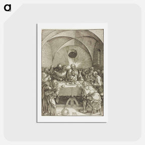 アートポストカード-The Last Supper - アルブレヒト デューラー Postcard.