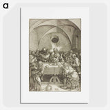 The Last Supper - アルブレヒト デューラー Poster.