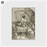 アートポストカード-The Last Supper - アルブレヒト デューラー Postcard.
