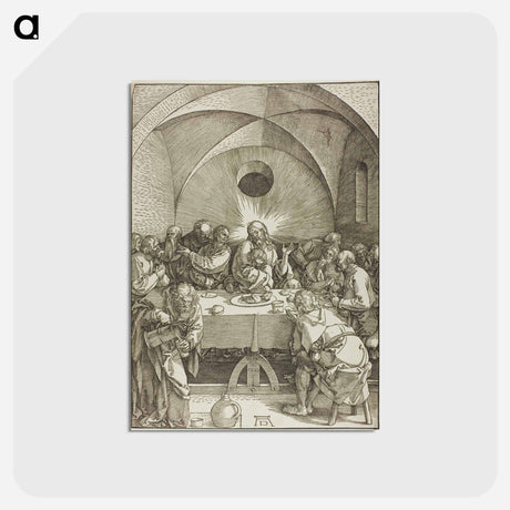 アートポストカード-The Last Supper - アルブレヒト デューラー Postcard.