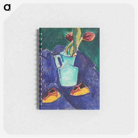 アートメモ帳-Tulips in a Green Vase
 - バーンズ・コレクション Memo.