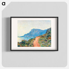 アートポスター-The Corniche near Monaco - クロード モネ Poster.