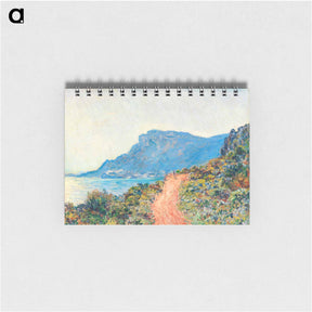 アートメモ帳-The Corniche near Monaco - クロード モネ Memo.
