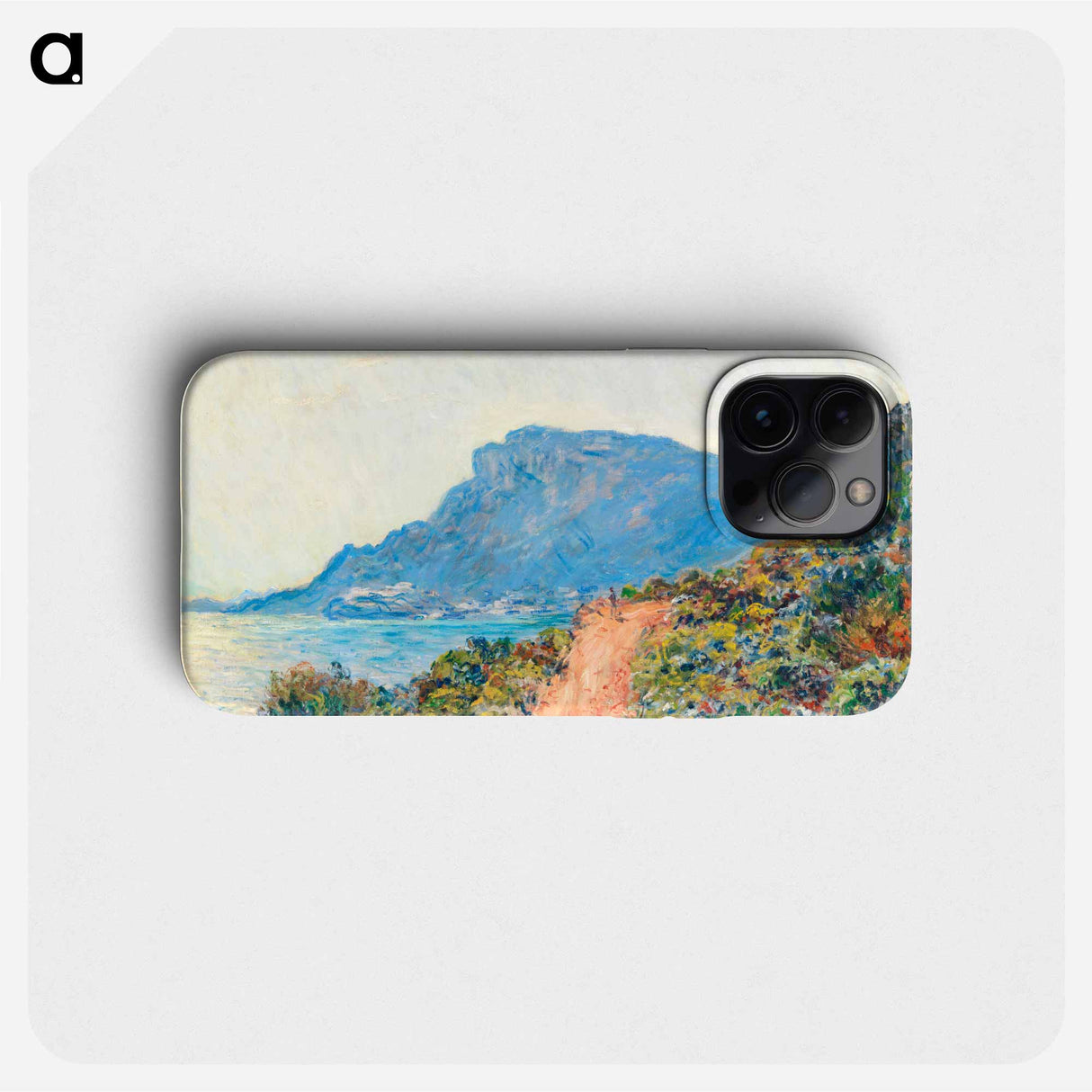 The Corniche near Monaco - Claude Monet Phone Case.