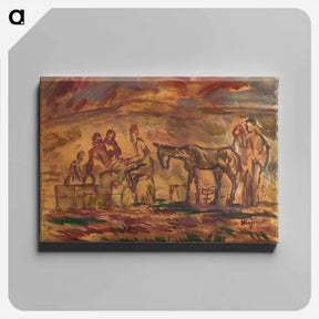 アートパネル-Victims of War (Refugees)
 - シプリアン マジェルニク Canvas.