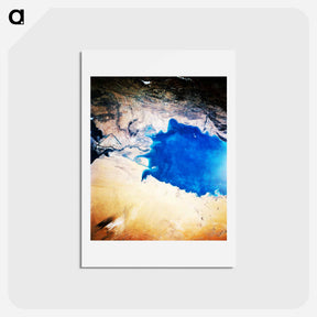 アートポストカード-South Persian Gulf, NASA Image
 - 上空からの地球 Postcard.