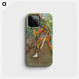 Harlequin - Edgar Degas Phone Case.