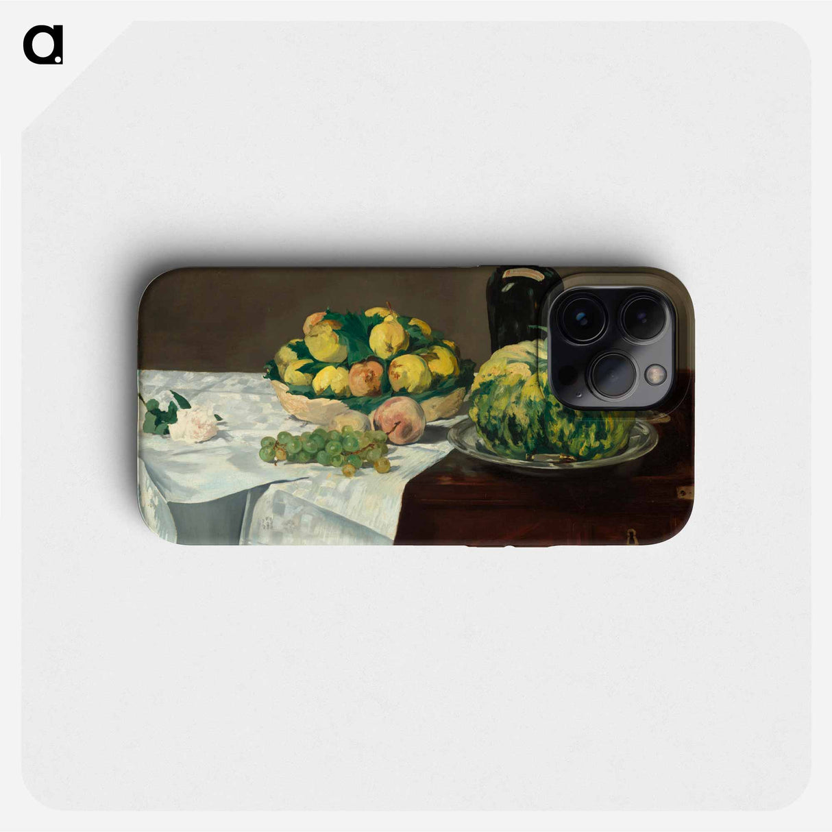 Still Life with Melon and Peaches - エドゥアール マネ Phone Case.