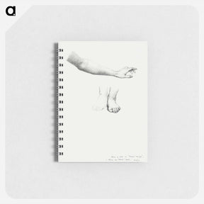 アートメモ帳-Arm and Feet, study for Mirror of Venus - エドワード バーン ジョーンズ Memo.