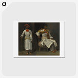 1-100_Eugene-Delacroix_hagaki